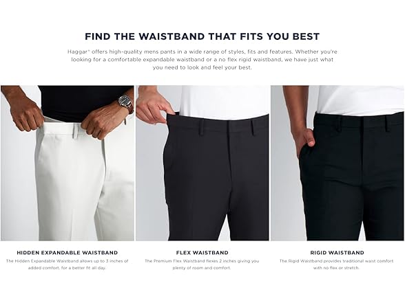 Haggar Men's Pant Black (29x32)