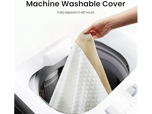 Marsail Memory Foam Mattress Topper Queen