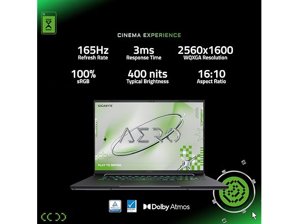 GIGABYTE X16 RTX 5070 Gaming Laptop