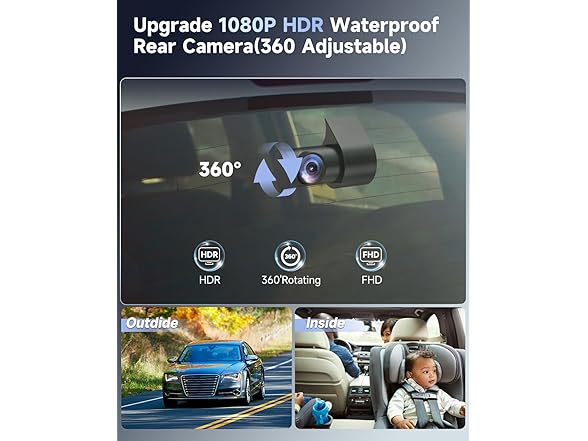 OVAMAN F8 Car Camera Dash Cam