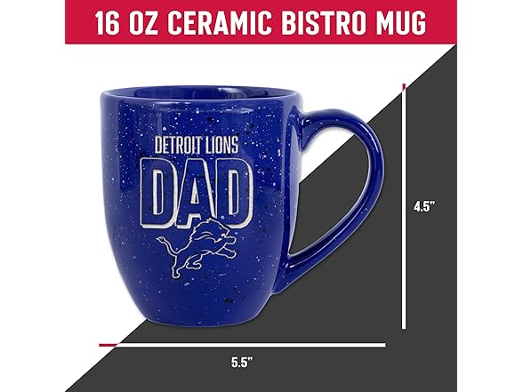 Detroit Lions Dad Coffee Mug