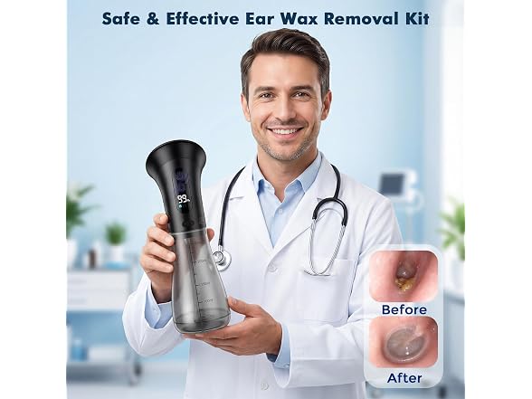 JDZ Electric Ear Wax Removal Kit