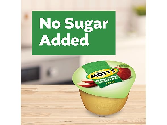 Mott's No Sugar Added Applesauce, 3.9 oz