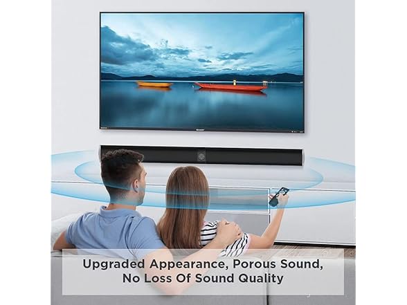 Assist trust Sound Bars for TV, Assistrust KY8000 TV Bar 50W (Open Box)