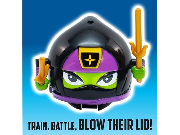 Toy Ninja, Rolling Colorful Ball Character