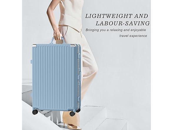 AnyZip W0893 Luggage AZ303 2pcs Blue