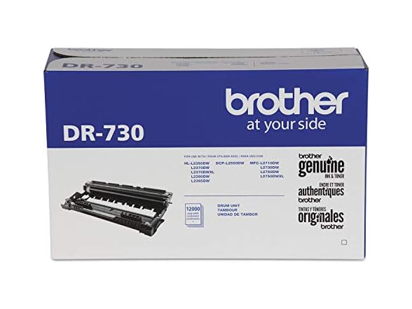 Brother BROTHER DR730 Brother Genuine DR730 Drum Unit, Up to