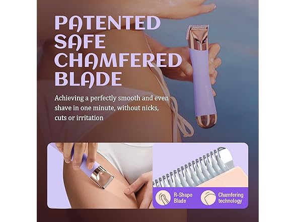SUPRENT Bikini Trimmer Purple