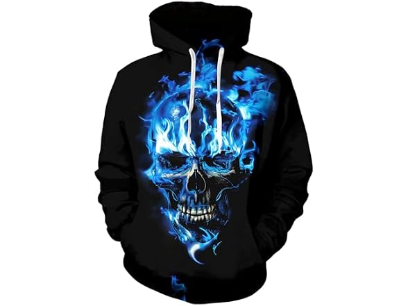 Ahegao Women (3XL) Hoodie Funny Flame Sweaters
