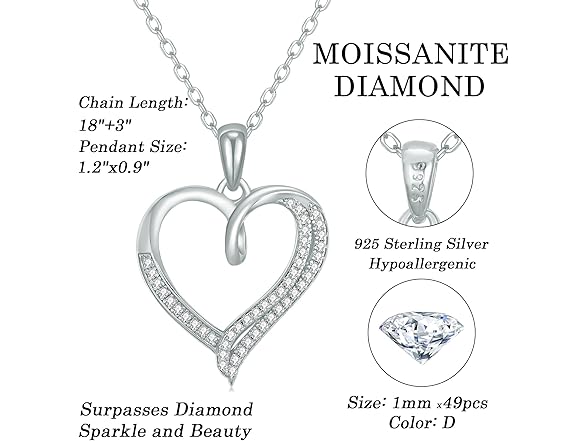 LAVALE Necklace Silver 14K White Gold