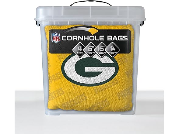Green Bay Packers Cornhole Bags