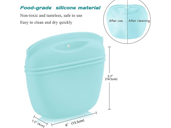 Dog Treat Pouch Large -Silicone Portable