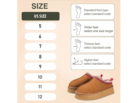 Women's Slippers Platform Mini Boots