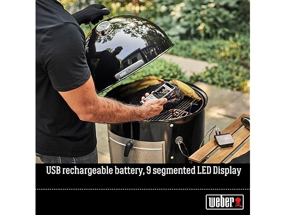 Weber Charcoal Grill Cover, Black