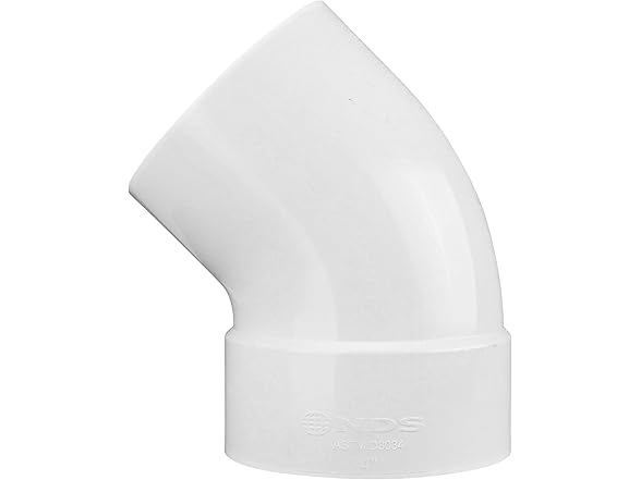 NDS 4P03ST PVC S&D 45° Street Elbow