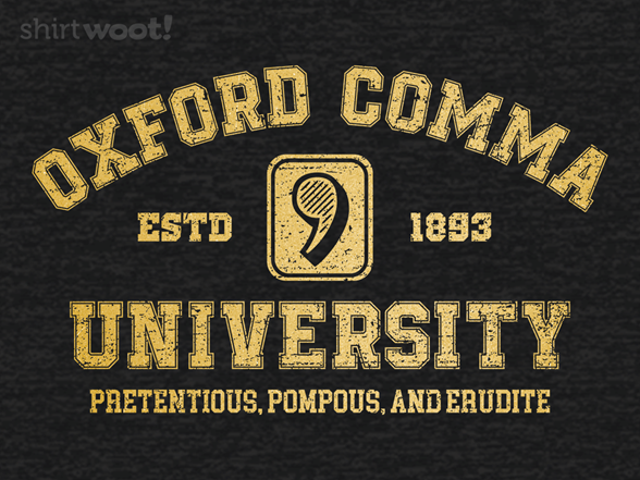 Oxford Comma University
