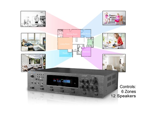 Technical Pro 650W Bluetooth Amplifier