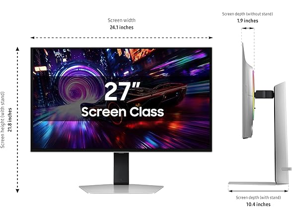 Samsung 27" OLED 4K Monitor | LS27FG810SNXZA