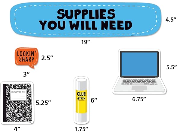 Teacher Created Resources Supplies You Will Need