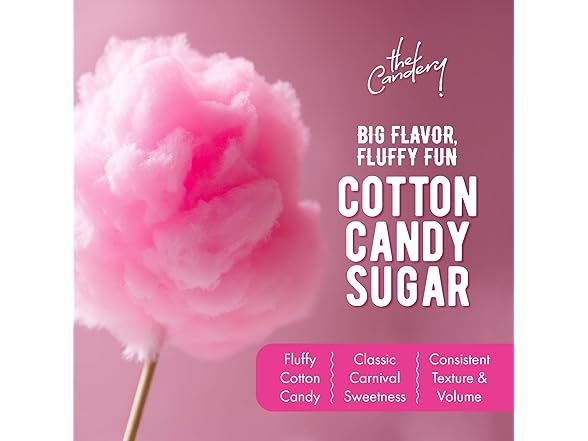 The Candery Cotton Candy Floss Sugar (2 Count)