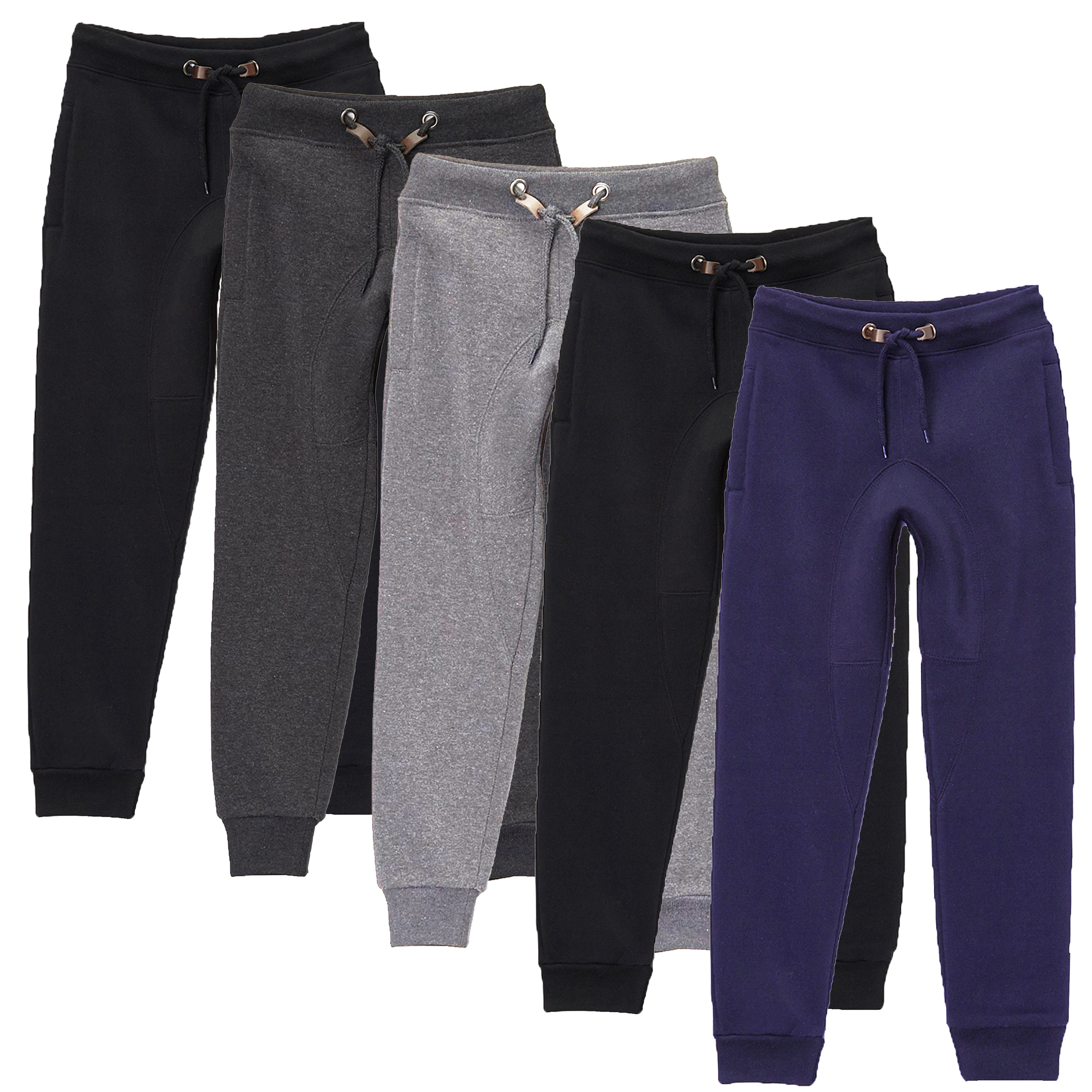 Boys Fleece-Lined Jogger Sweatpants - Gallery 36