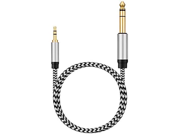 MORELECS 1/8 to 1/4 Stereo Cable