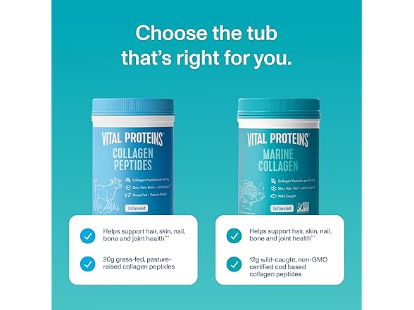Vital Proteins Marine Collagen Peptides Powder