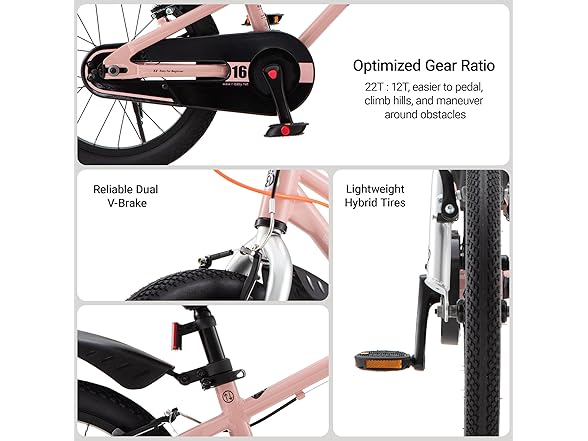 RoyalBaby EZ Fride Kids Bike 16 Inch