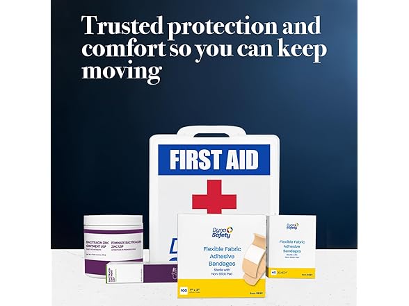 Dynarex Sterile Fabric Bandages 1x3, 50ct