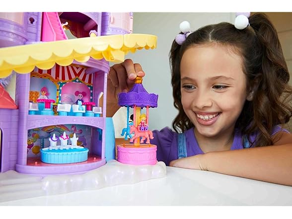 Polly Pocket Rainbow Funland Theme Park