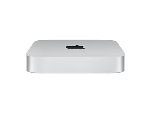 Apple 2023 Mac Mini with Apple M2 Chip with 8-core CPU (8GB RAM, 256GB SSD Storage) Silver (Renewed) (Open Box)