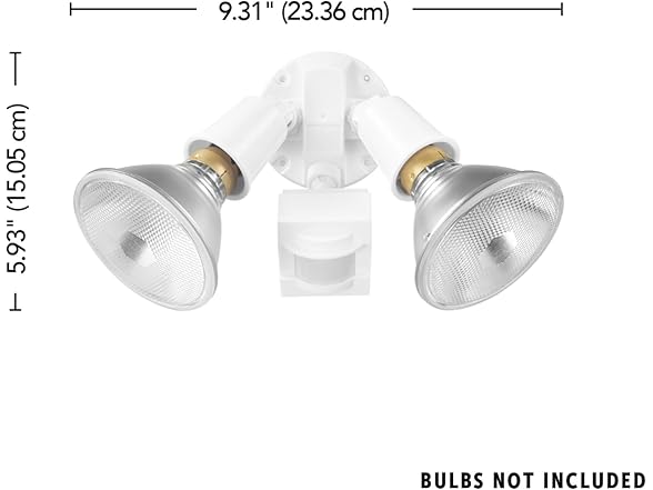 Globe Electric Hardwired Security Flood Light