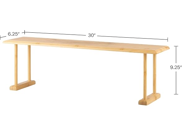 Lavish Home Bamboo Sink Shelf