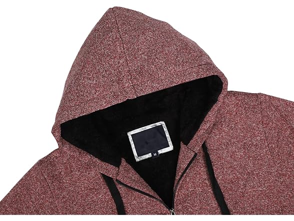 Gary Com Men (M) Marled Sherpa Lined Hoodies