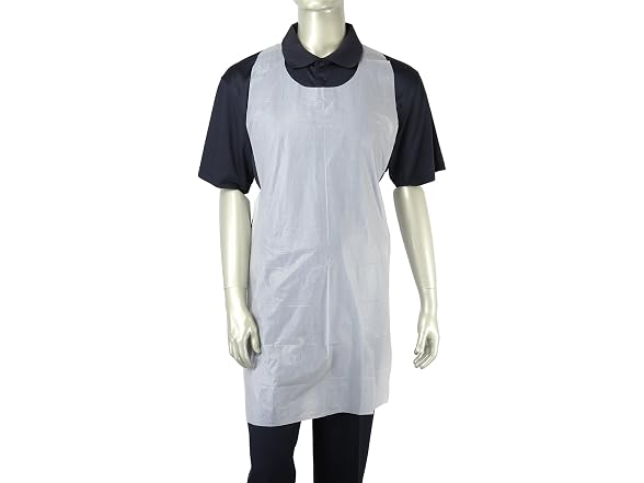 Royal Lightweight Poly Aprons, 24" x 42", Box