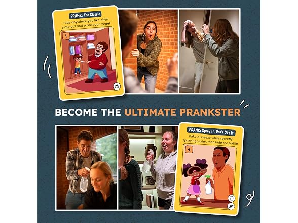 Play Theory Prank Wars Family Edition Card Game