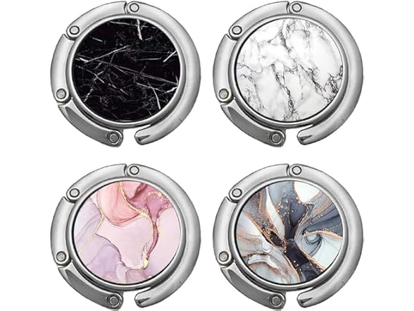 FOME Handbag Hanger, Set of 4 Foldable