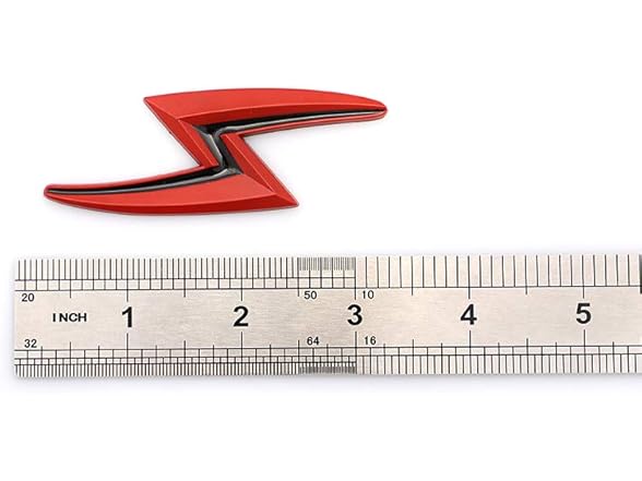 Wilk 3D Metal New S Lightning Emblem Badge Fo