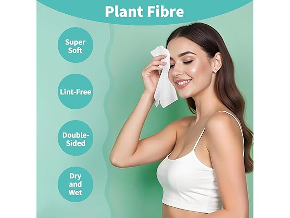 Ditoi disposable face towel 50 count