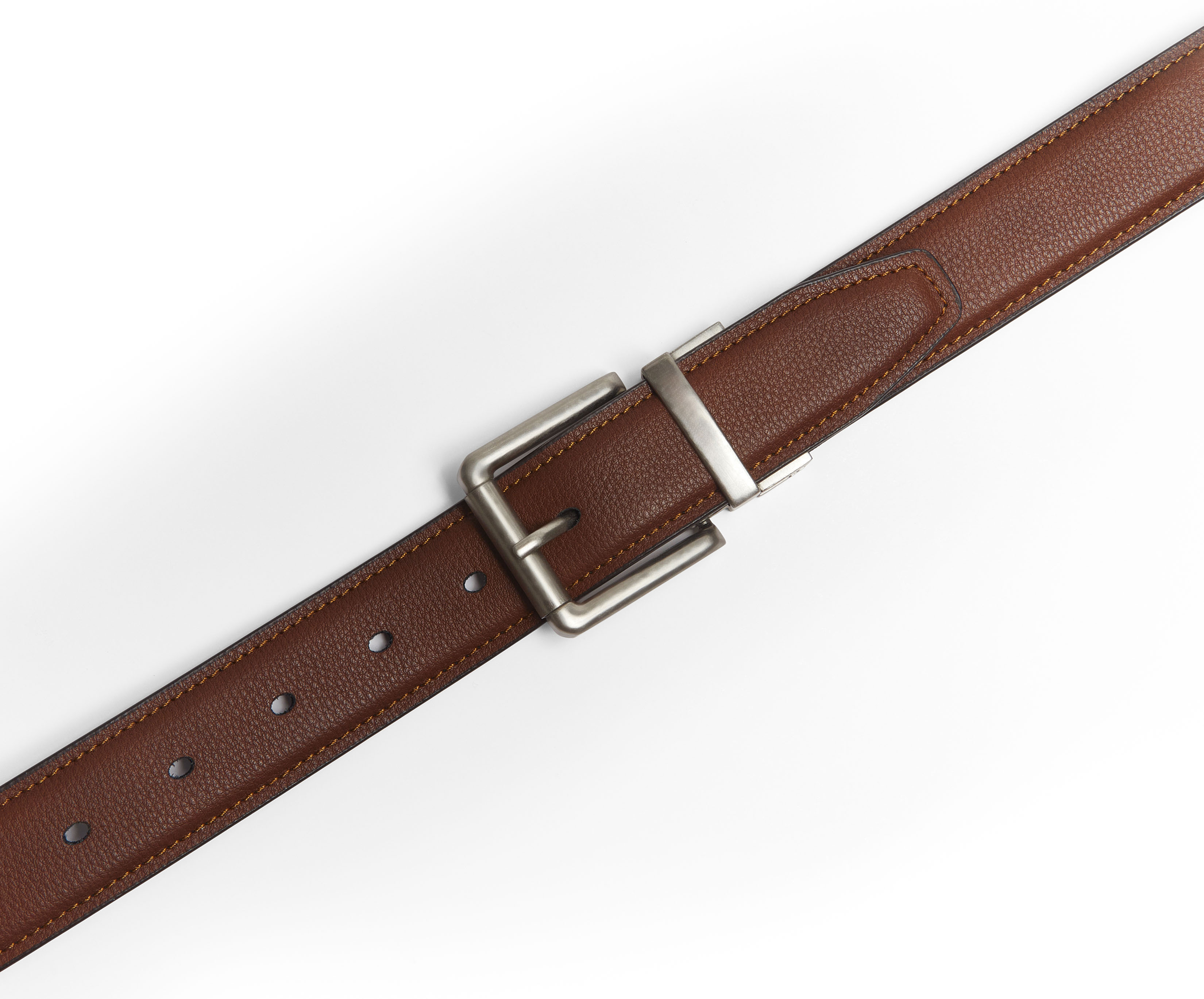 1 or 2PK G.B. Casual Stretch Reversible Belt - Gallery 13