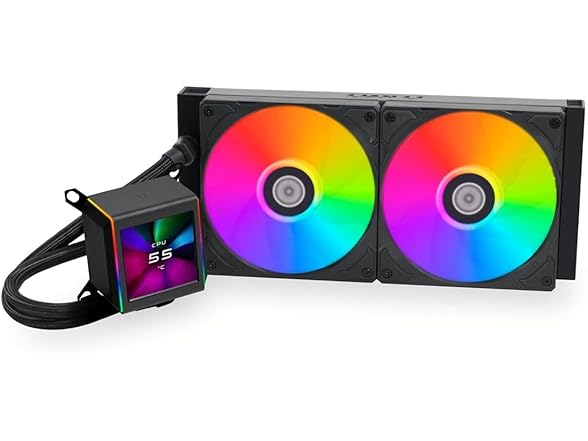 Lian-Li Galahad II LCD CPU Liquid Cooler