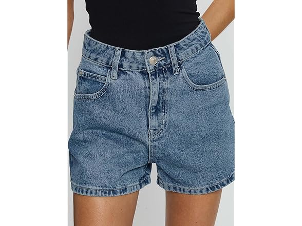 Princess Polly Women's (8) Tropicana Shorts Denim