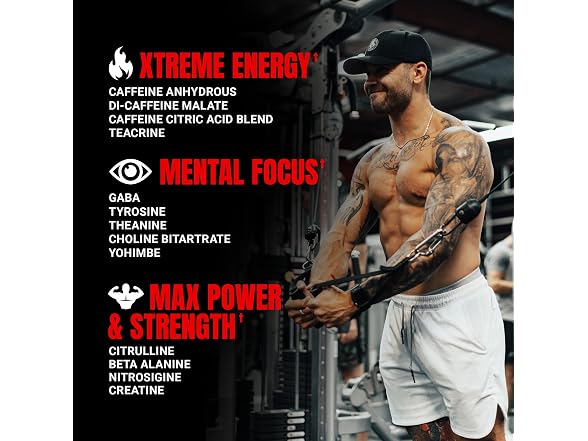 Mr. Hyde Xtreme Pre Workout Powder