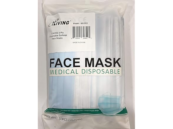 Face Mask, 50 pcs