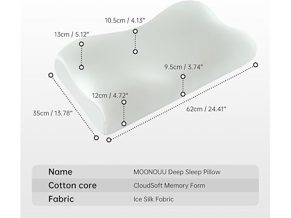 Cloud Align Soft Cooling Cloud Pillow