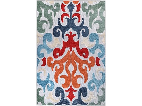 Superior Aldaine Indoor Outdoor Area Rug 4' x 6'