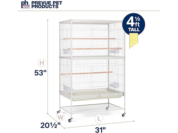 Prevue Pet Products Wrought Iron Flight Cage