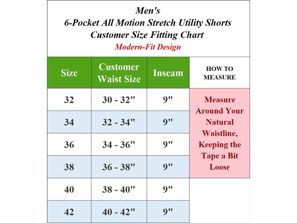 3Pk Asst Mens Stretch Utility Shorts