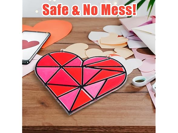 Valentine's Day Suncatcher Craft Kit