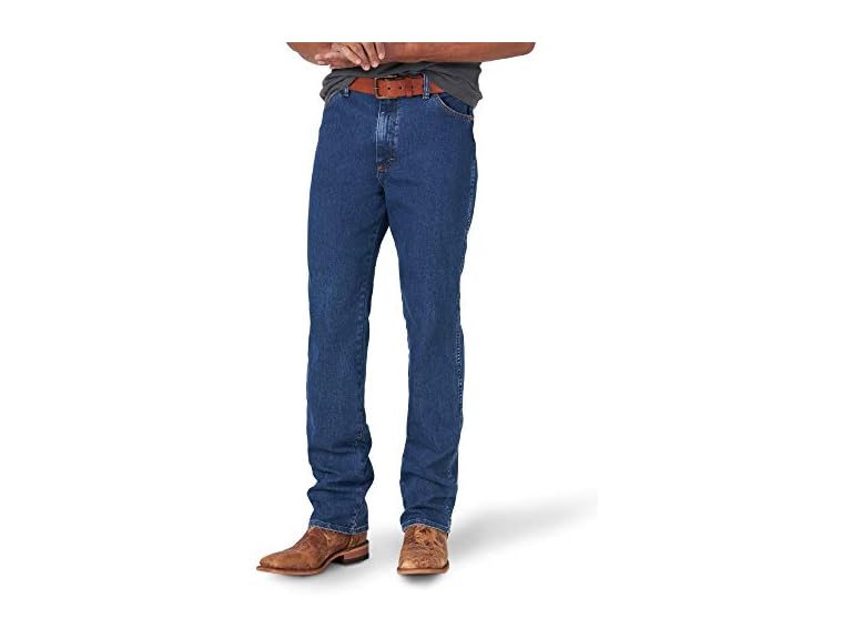 Wrangler Mens Cowboy Cut Flex, 33W x 32L